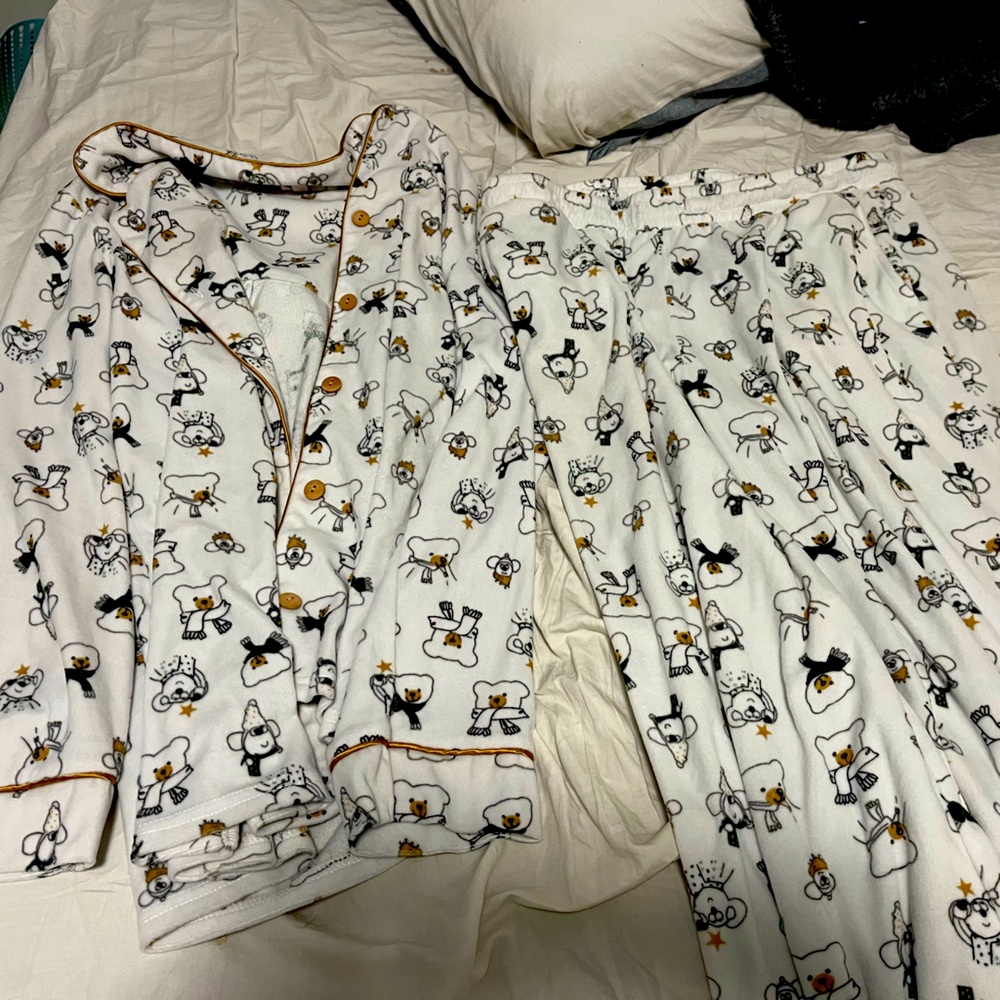 Their pyjama set